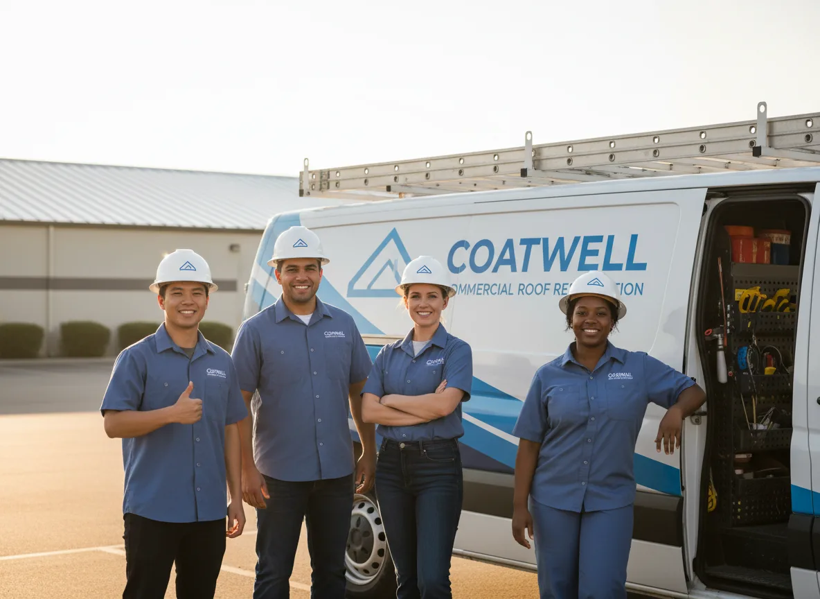 Commercial roof coating company in Lake Cormorant, MS
